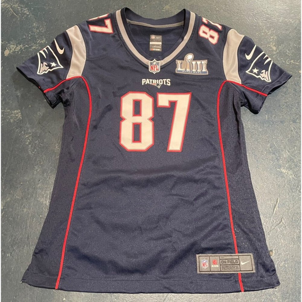 COPY - NFL Nike New England Patriots Rob Gronkowski Jersey S Small Women SuperB…